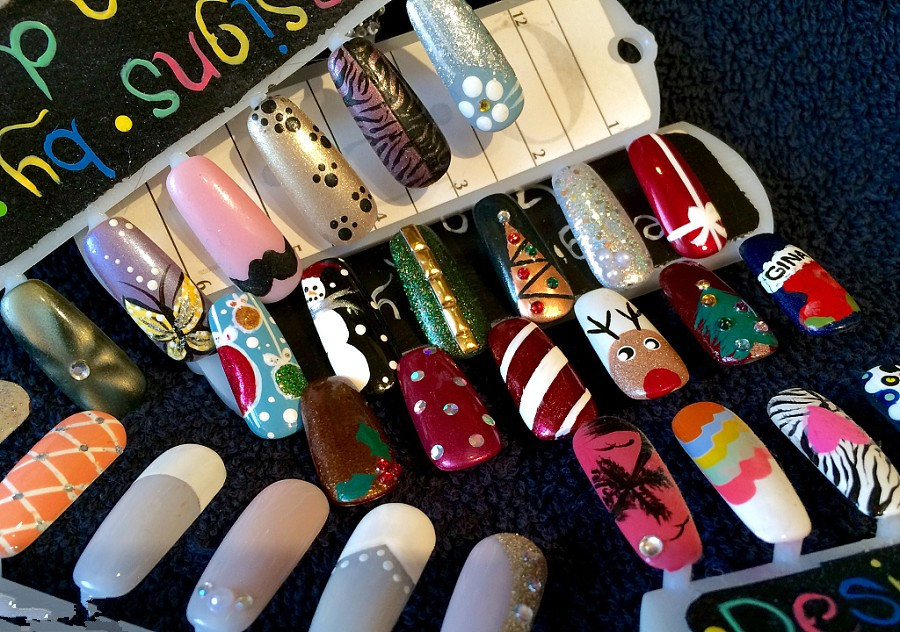 超可愛的手繪美甲！