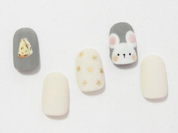 新年美甲 | 可可愛愛的鼠年美甲，也太可愛了