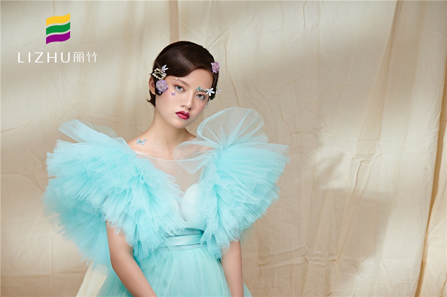 麗竹彩妝作品：流光·化蝶 ·夢(mèng)幻