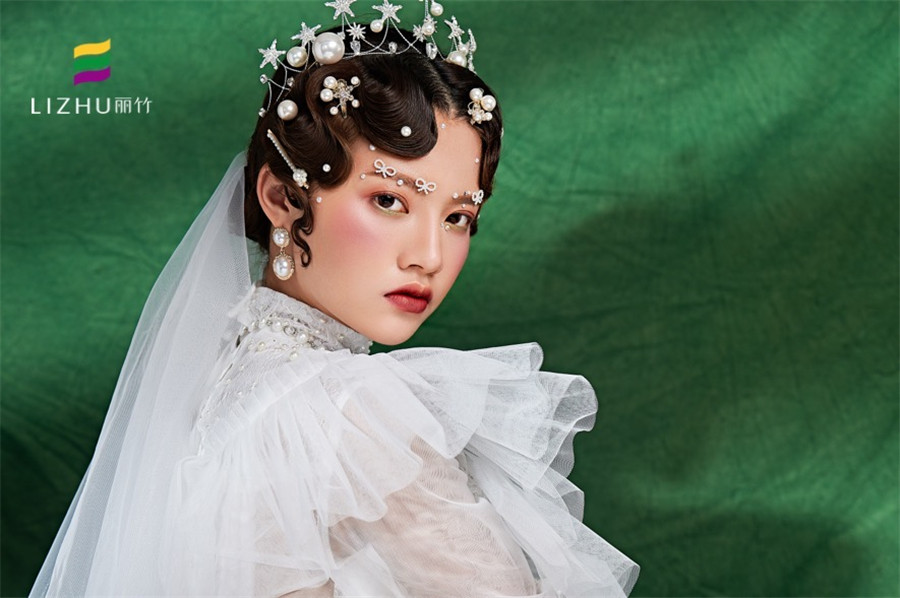 麗竹彩妝作品：珠光·氣場(chǎng)·奢華感