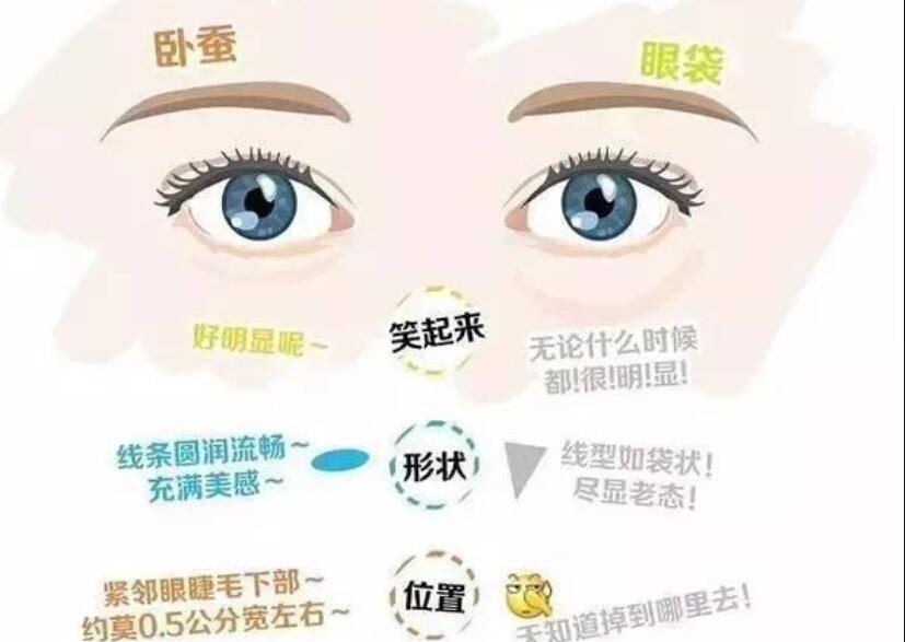 眼袋還是臥蠶，快來(lái)學(xué)辨別的方法