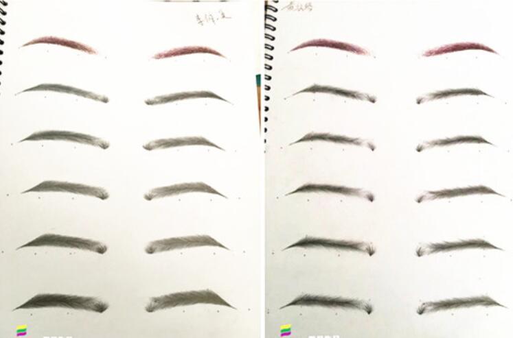 紋繡新手如何設(shè)計(jì)眉型？南寧紋繡培訓(xùn)班教你速成法