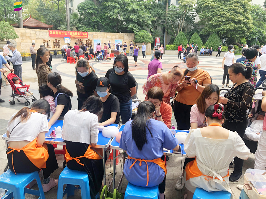 南寧美甲專業(yè)外出實(shí)踐，學(xué)員技術(shù)受肯定