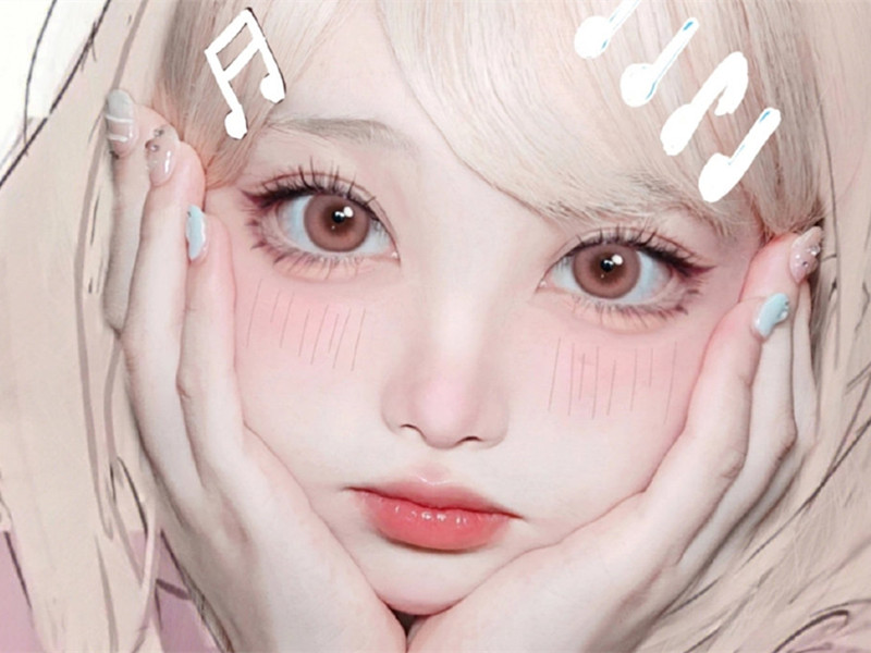 漫畫少女仿妝，廣西彩妝專業(yè)培訓(xùn)分享教程