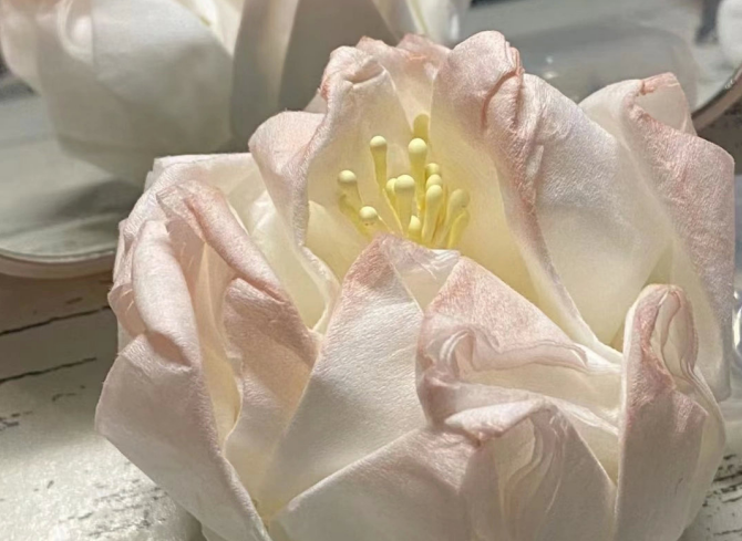 玫瑰花折紙教程，南寧花藝師培訓學校分享