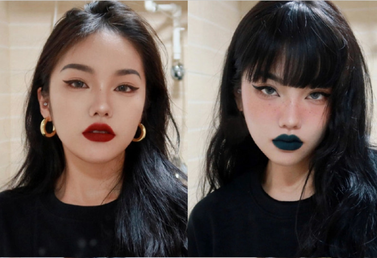 飽滿(mǎn)厚唇畫(huà)法教程，廣西化妝培訓(xùn)唇妝分享