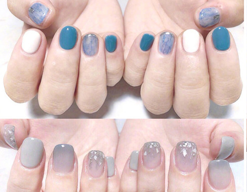 簡(jiǎn)約單色美甲，南寧美甲教學(xué)分享