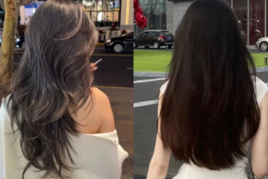 漂亮的發(fā)尾模板，南寧美發(fā)精剪造型班分享