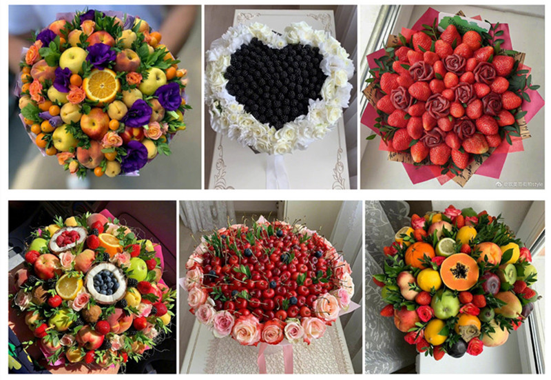 創(chuàng)意水果花，南寧鮮花花藝學(xué)校帶你找創(chuàng)意