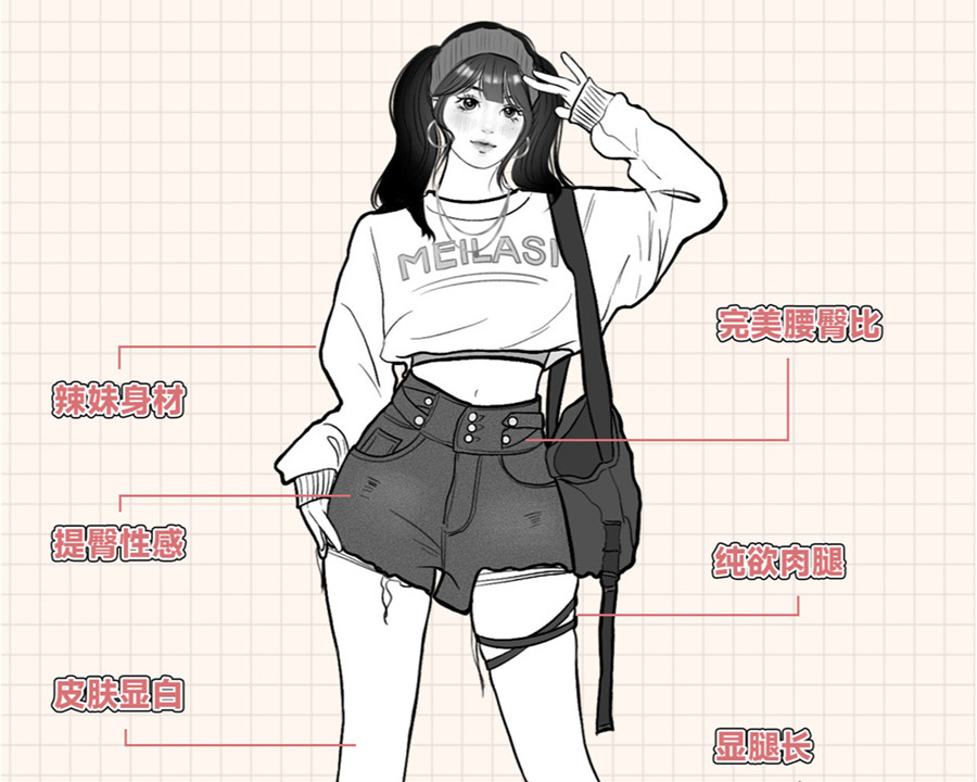 女生如何買到合適的短褲？廣西形象培訓(xùn)班分享