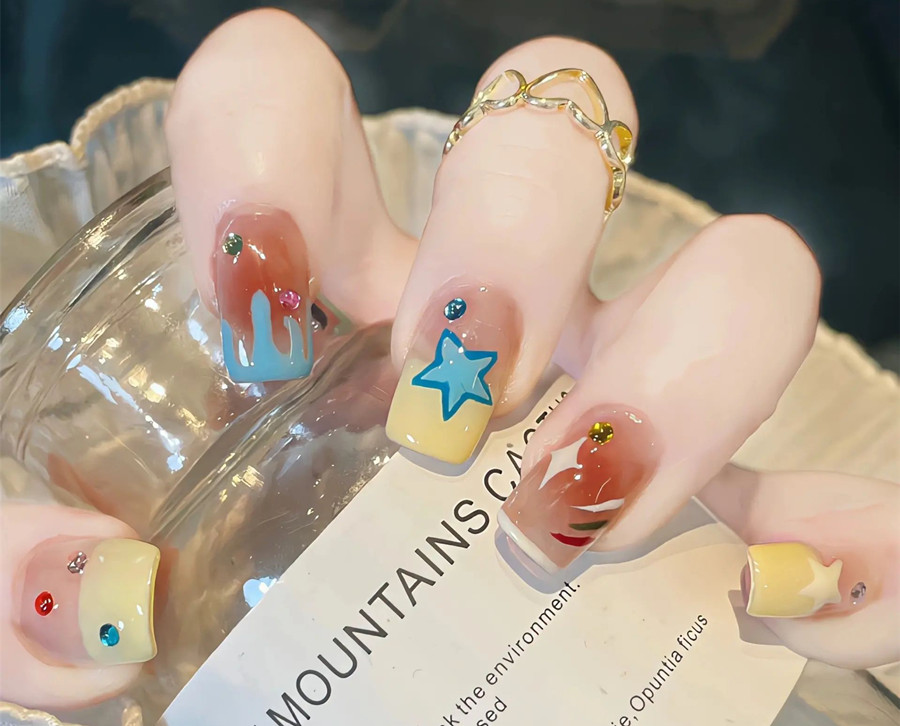 精致且少女的美甲款式，南寧美甲教學推薦