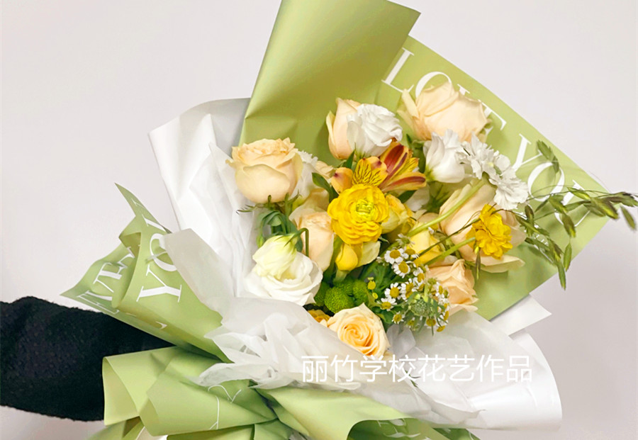 韓系花束的特點，廣西學(xué)插花藝術(shù)