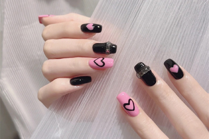 辣妹短款美甲，南寧美甲培訓推薦分享