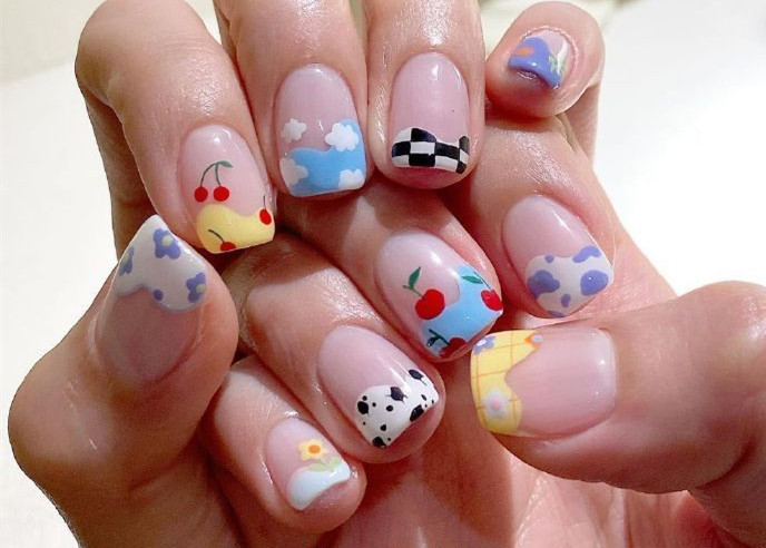 少女心可愛美甲，南寧零基礎(chǔ)學美甲