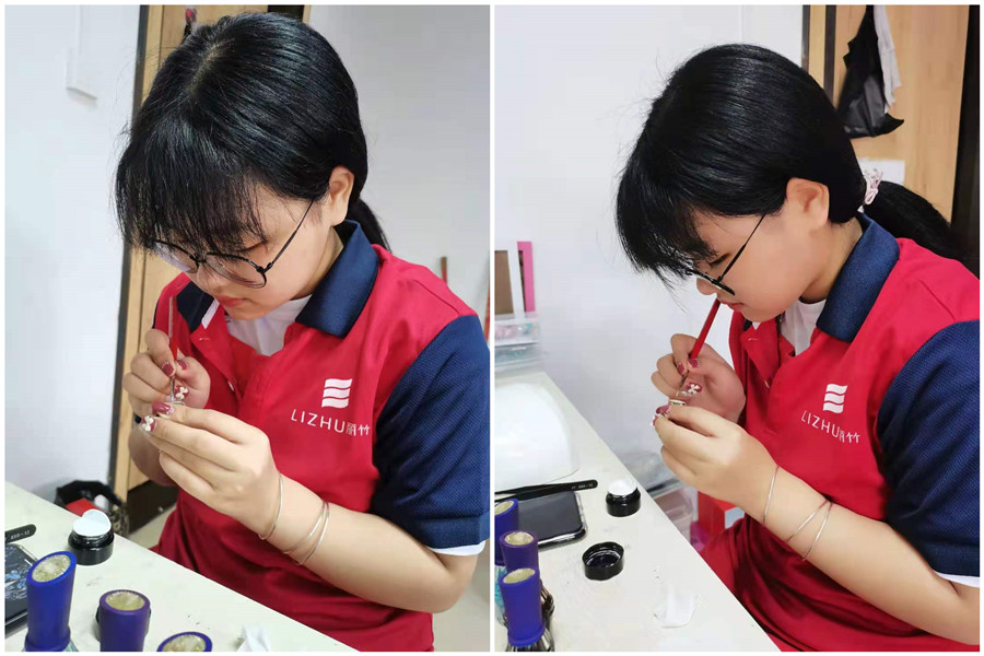 美甲班畢業(yè)祝福語-：要常常聯系