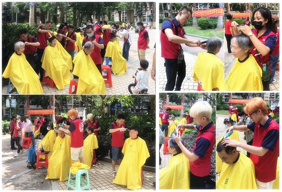 廣西美發(fā)職業(yè)技術學校開展“學雷鋒”志愿服務活動