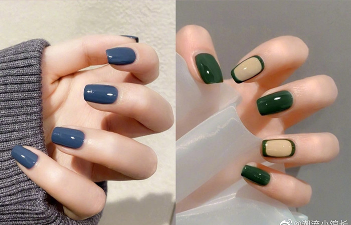 溫柔顯白美甲，廣西美甲造型進(jìn)修班整理分享