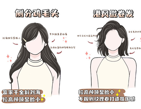 方圓臉必備發(fā)型，南寧學(xué)美發(fā)造型