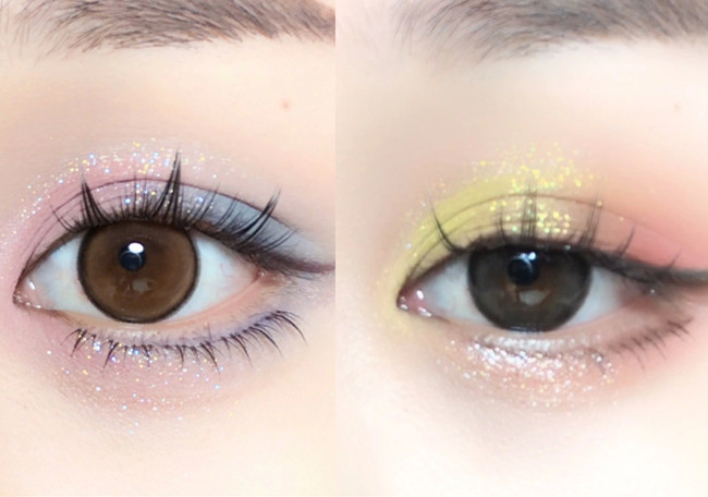 彩色多巴胺撞色眼妝合集，零基礎(chǔ)學(xué)眼妝