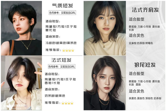 秋冬顯臉小短發(fā)，廣西美發(fā)理發(fā)職業(yè)學(xué)校推薦