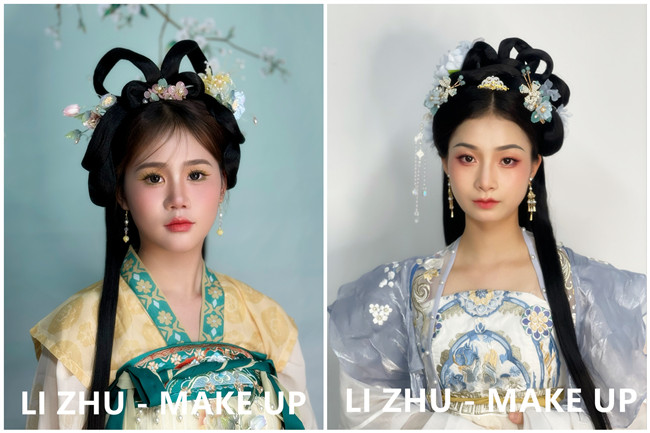 古風造型，廣西彩妝造型進修作品