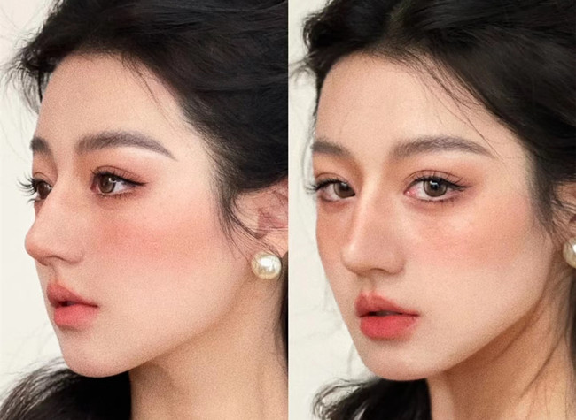 適合方圓臉的天菜畫(huà)法，廣西化妝美妝職業(yè)培訓(xùn)分享