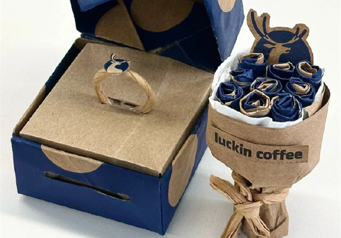 戒指迷你花束折紙教程，廣西花藝造型藝術(shù)