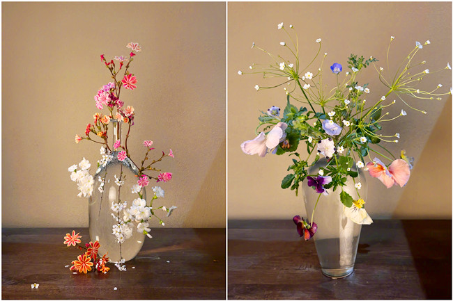 玻璃瓶花藝作品，南寧花藝學(xué)校排行榜推薦