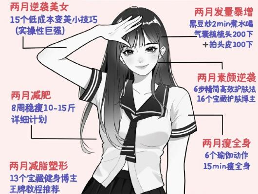 想逆襲成“素顏美女”？跟著廣西美容與形象設計學校學