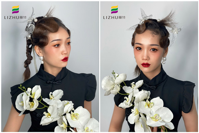 新中式國風(fēng)造型，南寧化妝進修培訓(xùn)課堂作品