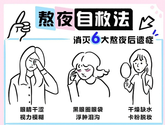 熬夜緩不過神怎么辦？廣西美容與形象設計講解