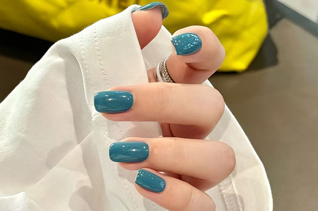 適合夏天的純色美甲，南寧美甲培訓速成班整理