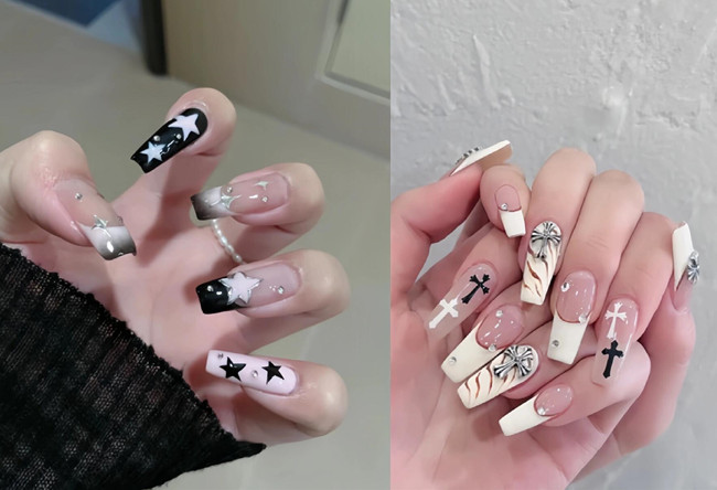 甜辣風(fēng)夏日美甲，廣西美甲款式造型學(xué)校推薦