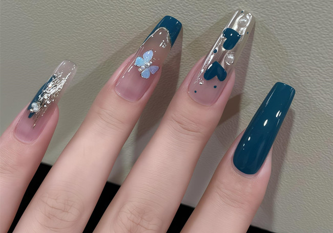 初秋輕奢美甲，南寧美甲職業(yè)培訓(xùn)推薦款式