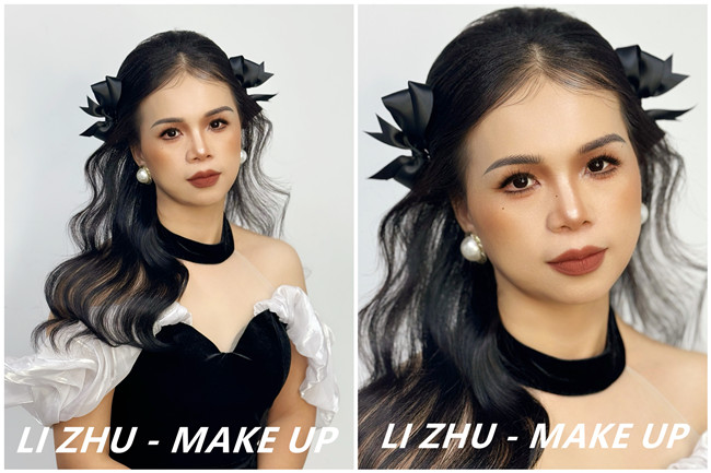 甜美韓式披發(fā)新娘，廣西化妝學(xué)校品牌推薦