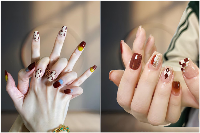  通勤小短甲推薦 ???，廣西美甲造型職校整理