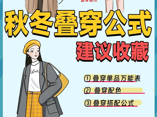 秋冬如何疊穿才好看？南寧個人形象穿搭