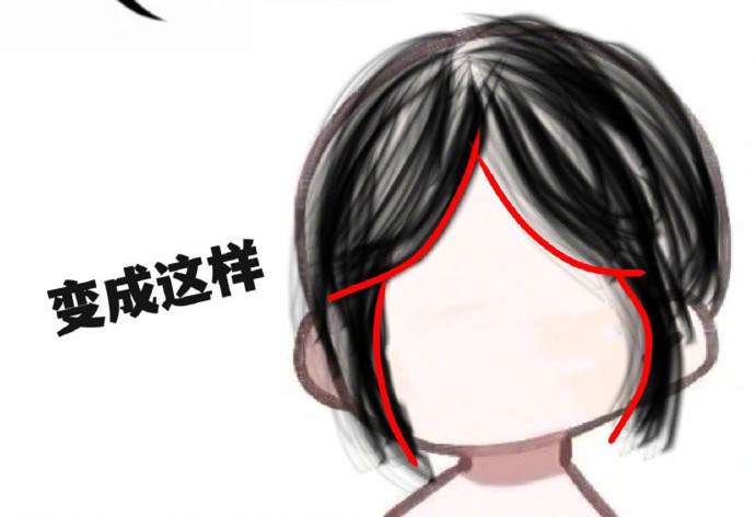 甜美八字劉海教程，學(xué)理發(fā)在南寧