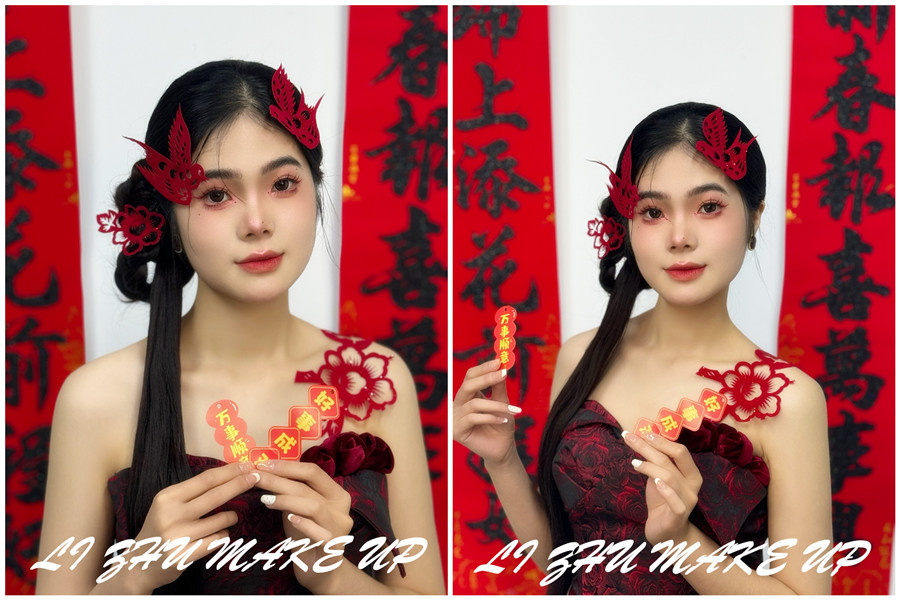 廣西美妝寫真作品：新年開(kāi)運(yùn)妝