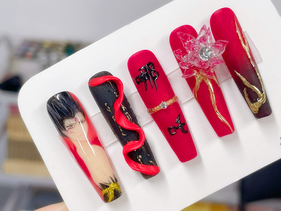 哪吒美甲，南寧美甲學校排名前三作品