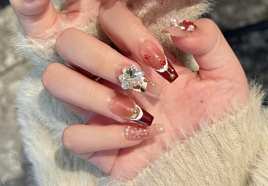 春日氛圍感美甲，廣西美甲店推薦