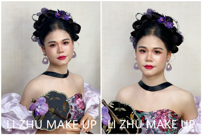 新中式東方造型，?南寧彩妝寫真機(jī)構(gòu)作品