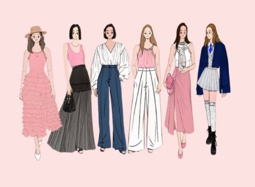 女生一周穿衣搭配指南，廣西化妝造型形象學(xué)校分享