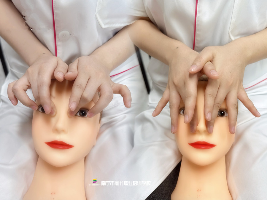 假頭模練習(xí)美容有什么好處，南寧美容培訓(xùn)學(xué)校