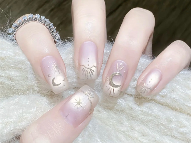 波西米亞風美甲教程