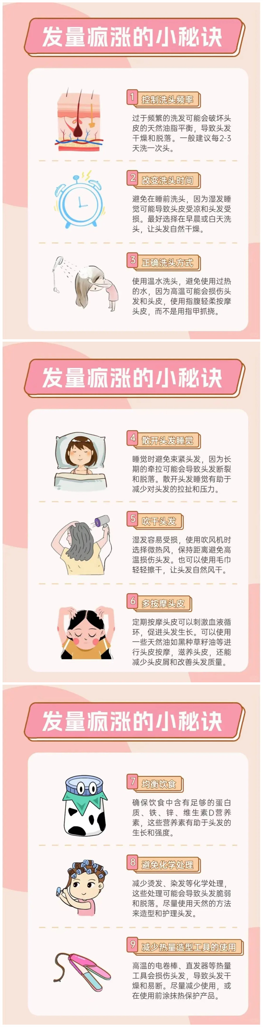 發(fā)量瘋漲的秘訣，廣西美發(fā)護(hù)發(fā)學(xué)校分享課件